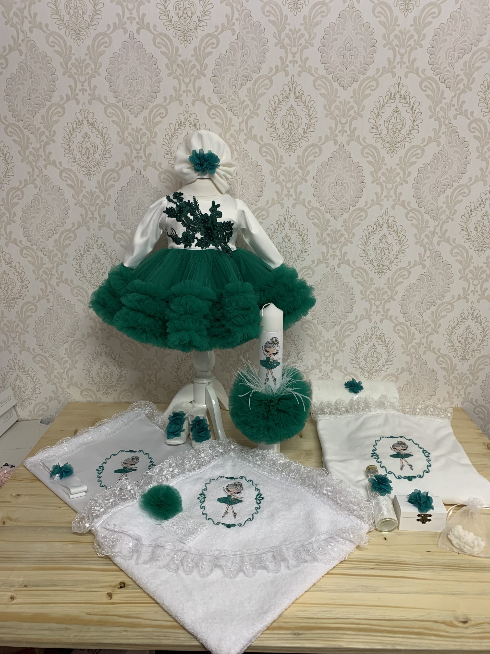 Set botez cleo, trusou botez, rochita botez, sticluta botez, prosop botez